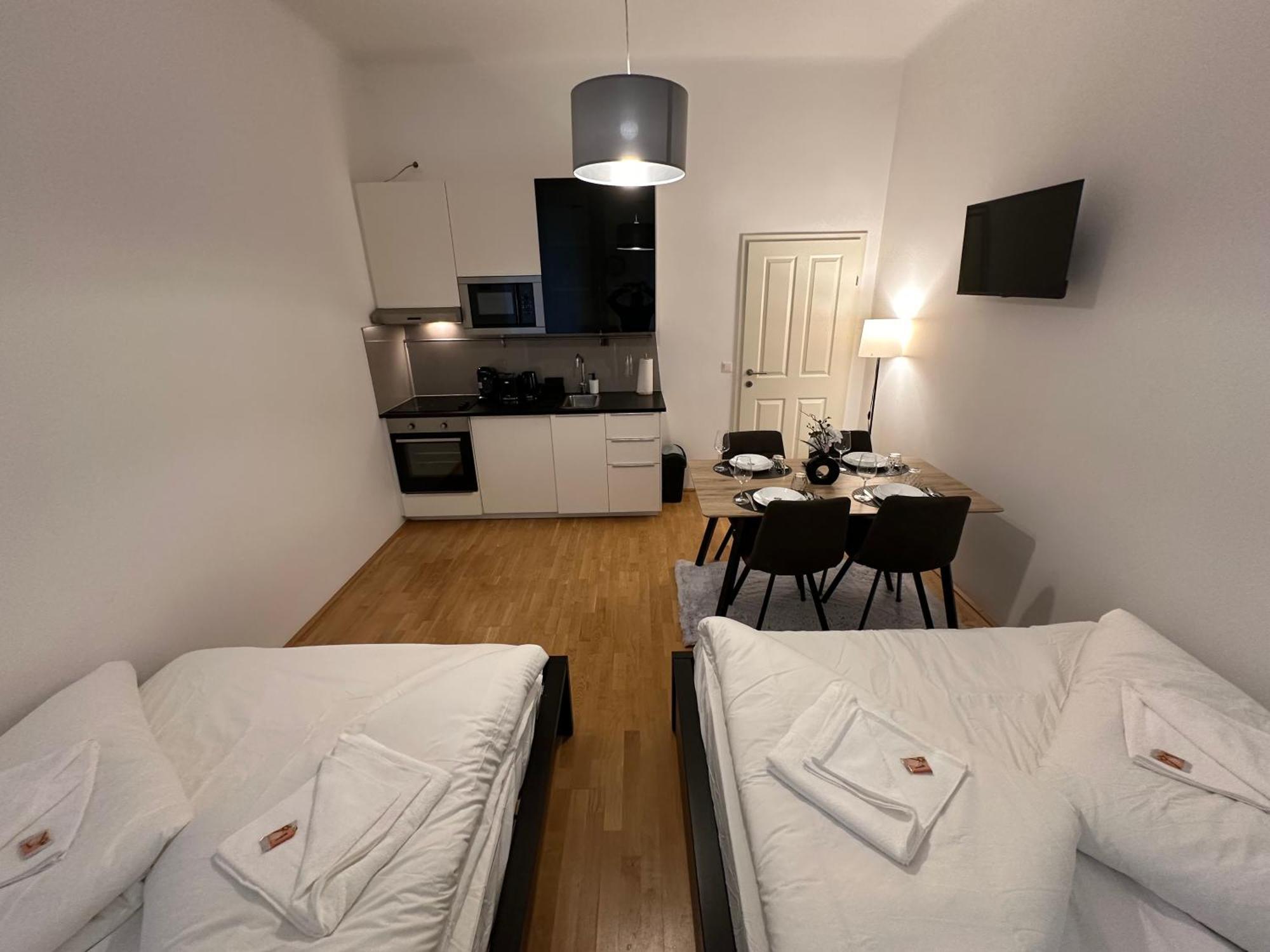 Cozy-5-Person Apartment In Vienna 5 Kültér fotó