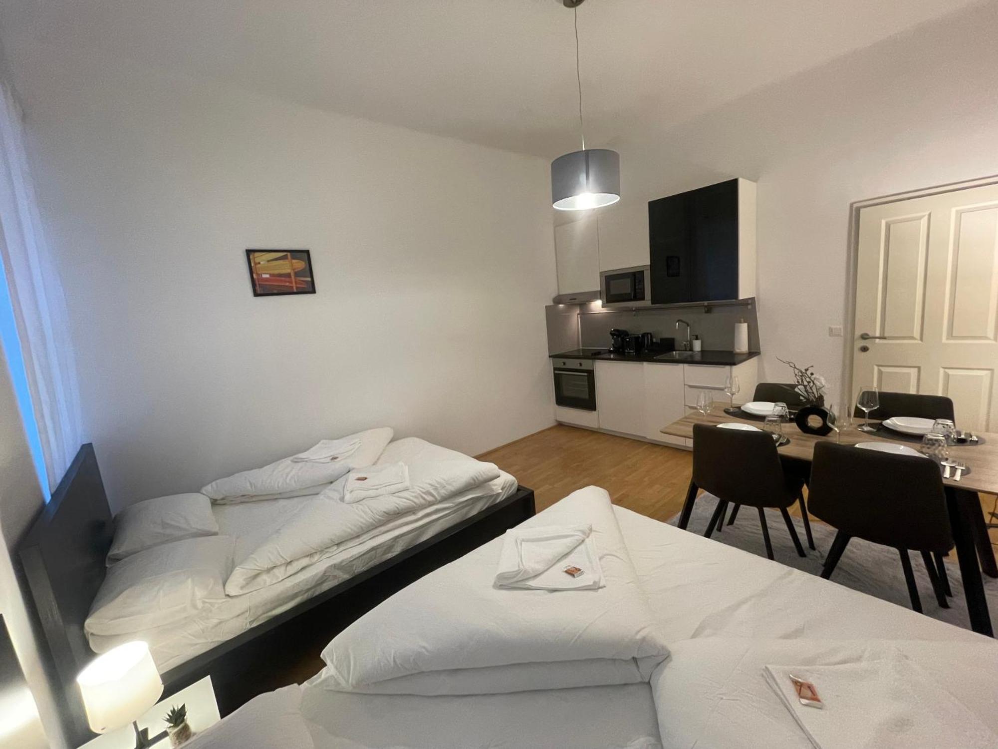 Cozy-5-Person Apartment In Vienna 5 Kültér fotó